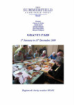 Summerfield Trust 2009 Grants Paid Annual Report